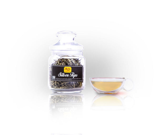 Zesta CEYLON Luxury SILVER TIPS White Tea Jar - eBuy Srilankan Online Store