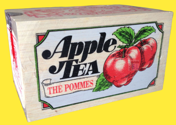 Mlesna Apple flavored Ceylon Tea - Wooden Box - eBuy Srilankan Online Store