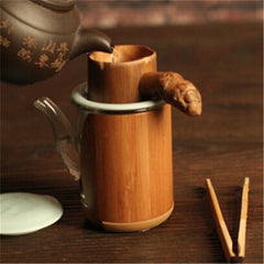 Natural Bamboo Tea Strainer Infuser - eBuy Srilankan Online Store