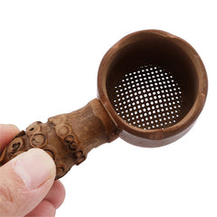 Natural Bamboo Tea Strainer Infuser - eBuy Srilankan Online Store