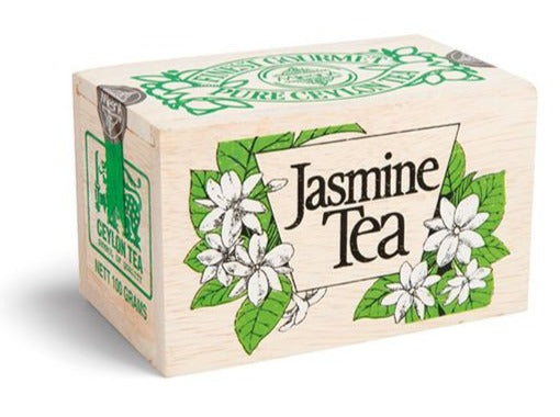 Mlesna Jasmine flavored Ceylon Tea - Wooden Box - eBuy Srilankan Online Store