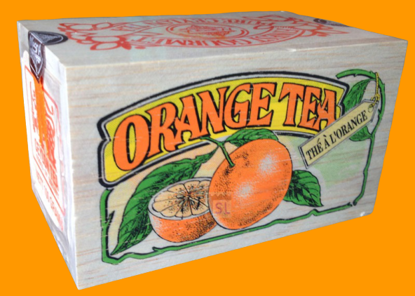 Mlesna Orange flavored Ceylon Tea - Wooden Box - eBuy Srilankan Online Store