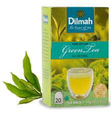 Dilmah Pure Natural Ceylon Green Tea - eBuy Srilankan Online Store