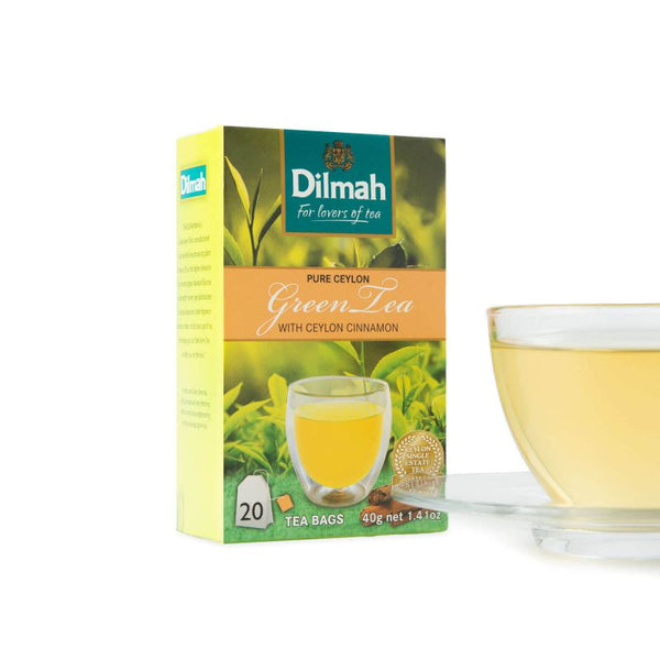 Pure Ceylon Green Tea with Ceylon Cinnamon  Tea Bags - eBuy Srilankan Online Store
