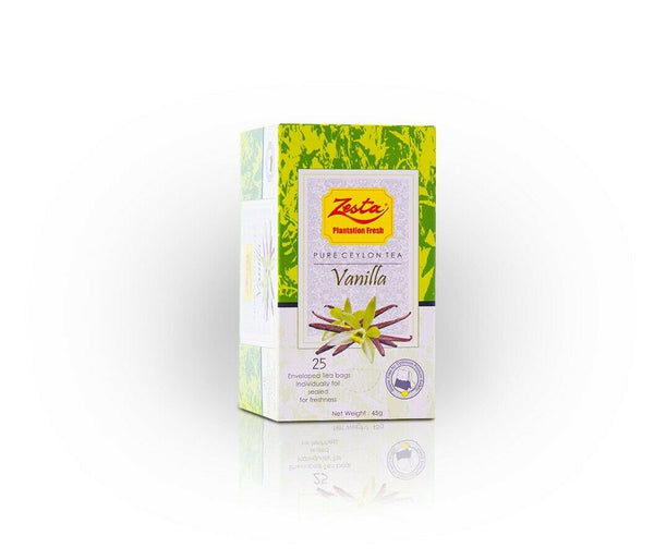 Zesta plantation fresh Vanilla flavored pure Ceylon Black Tea - eBuy Srilankan Online Store