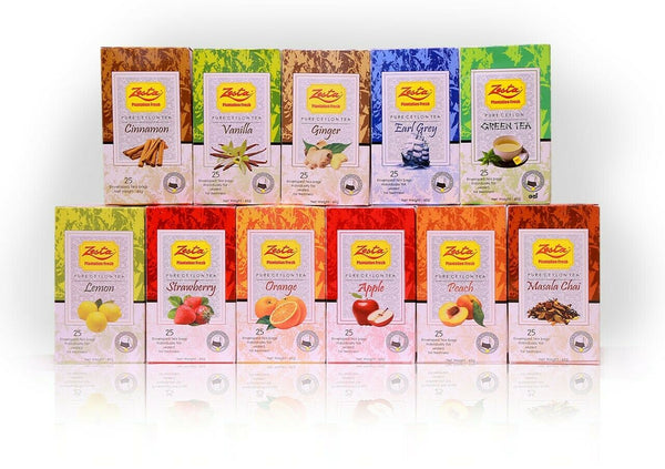 Zesta plantation fresh Cinnamon flavored pure Ceylon black Tea - eBuy Srilankan Online Store