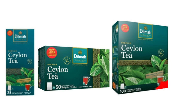 Dilmah Premium Pure Ceylon Black Tea Bags - eBuy Srilankan Online Store